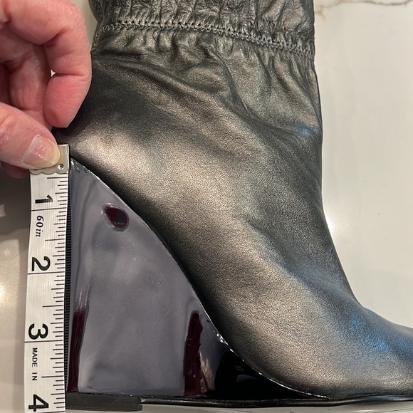 Jessica Simpson Wedge Heel Boots. Back Slide to tighten or loosen. 6 New - Picture 12 of 16